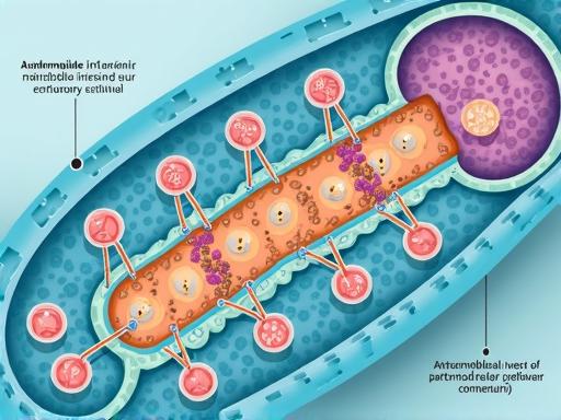 Medical illustration showing azithromycin activity against respiratory pathogens and intracellular bacteria