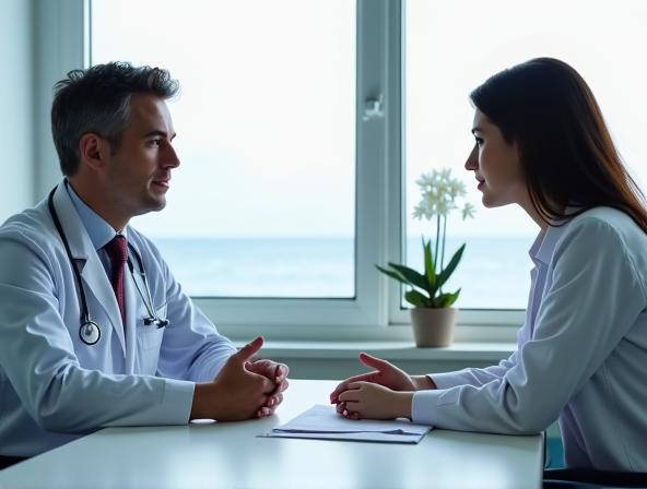 Buying Clomid Online: How Clomid (Clomiphene Citrate) Works and When to Use It 3 Clinical photo of fertility consultation and medication counseling