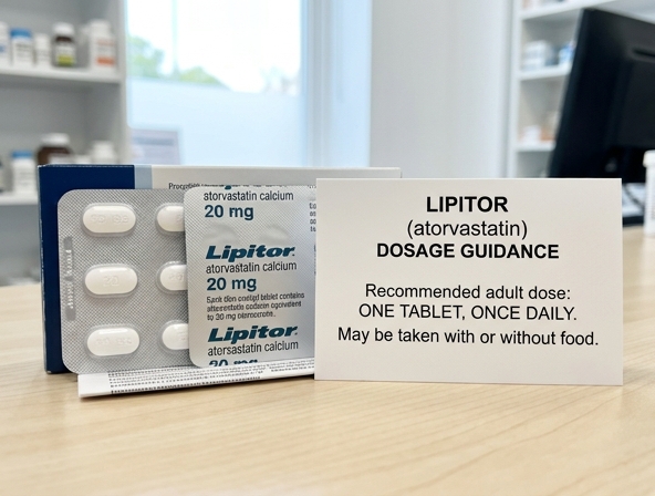 Lipitor atorvastatin tablet strengths and package details for order verification